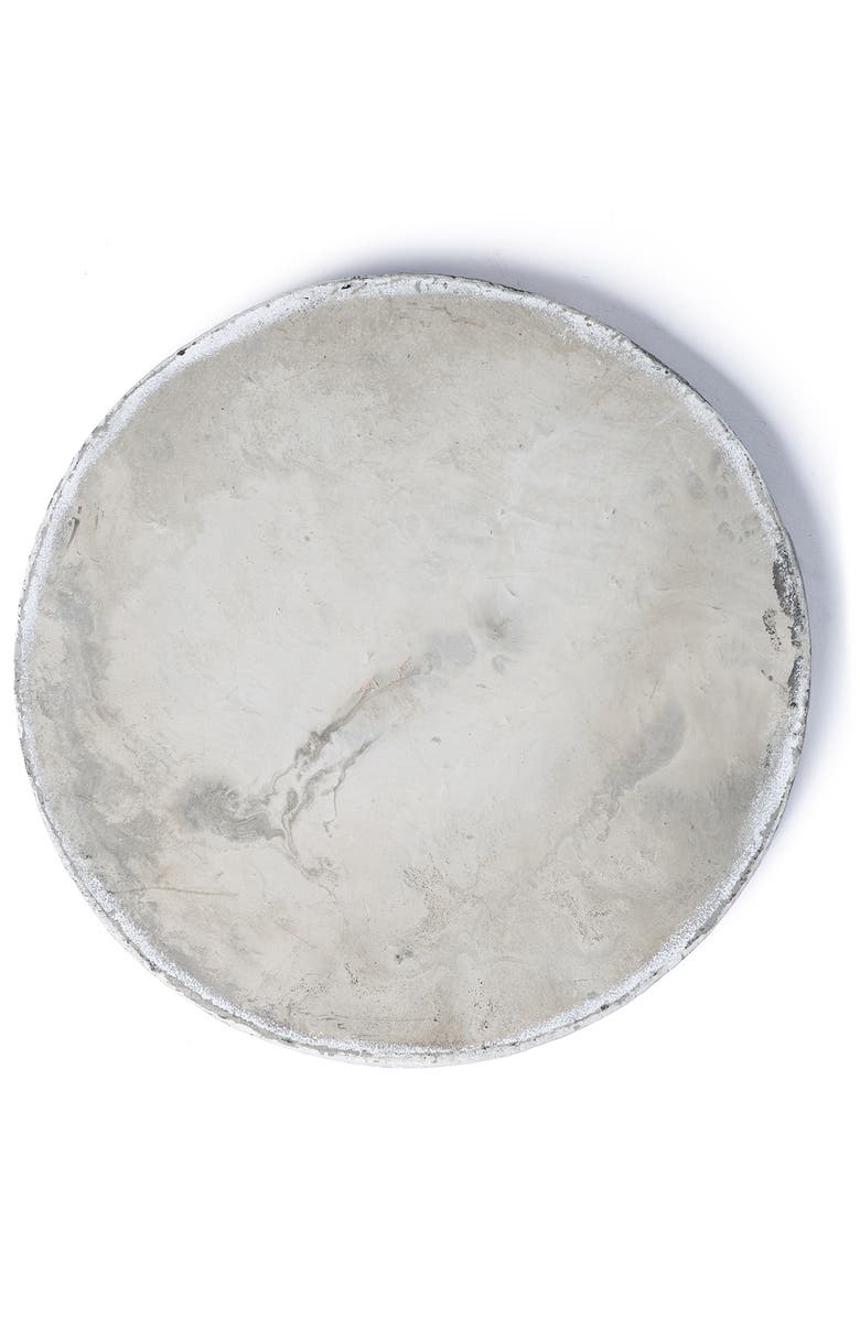 Glitzhome Set of 2 Cement Cat and Dog Textured Stepping Stones, Alternate, color, Black