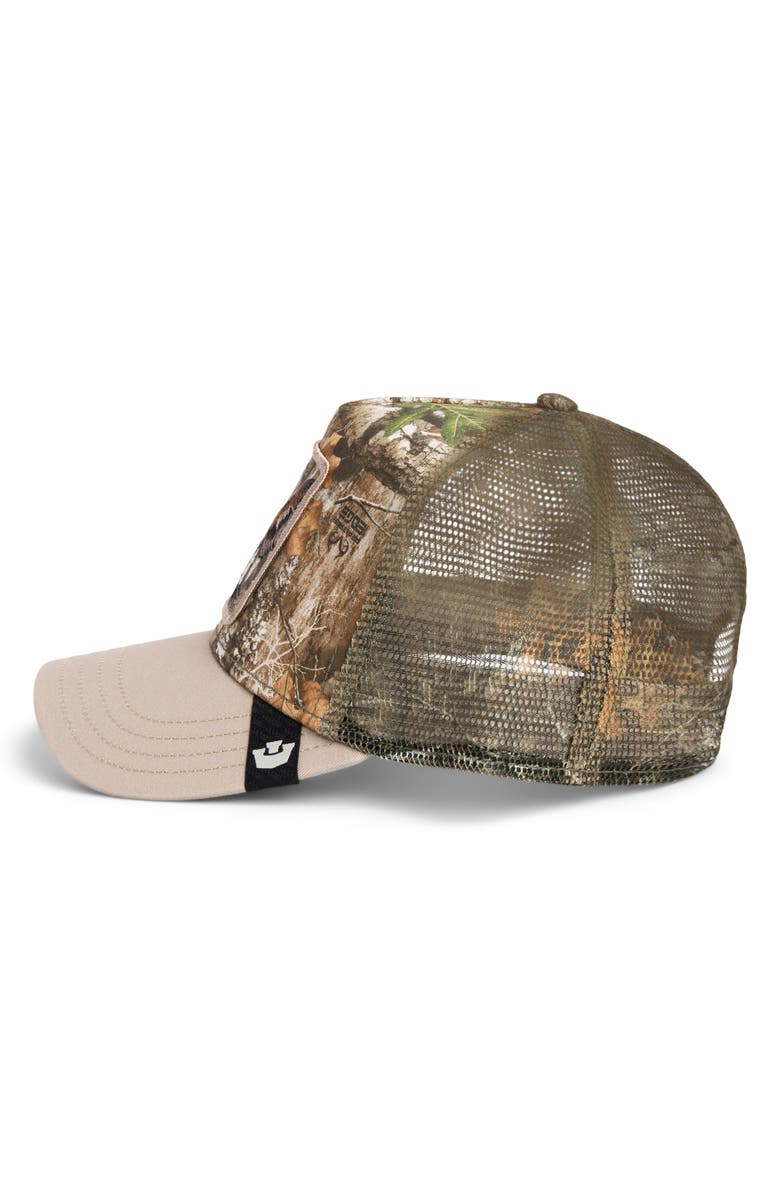 Goorin Bros. x Realtree Edge Represent Eagle Patch Trucker Hat, Alternate, color, Camouflage