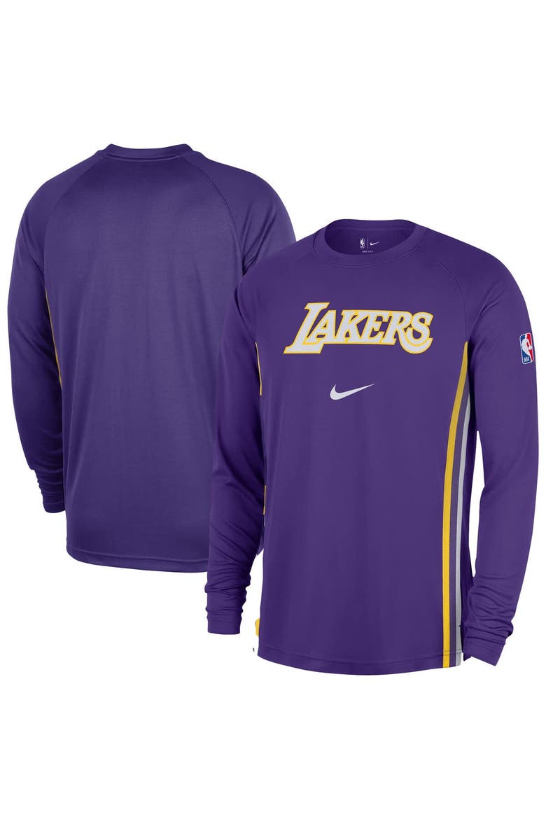 Men's Nike Purple Los Angeles Lakers 2025/26 Authentic Pre-Game