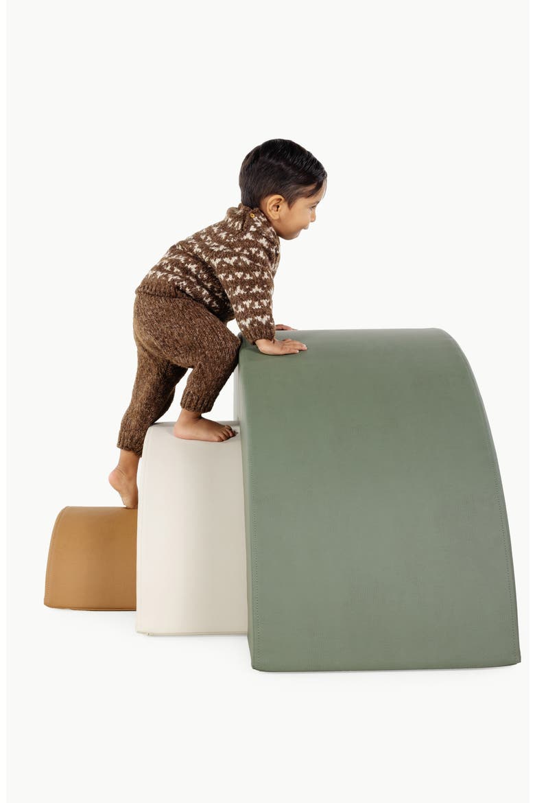 Arc Faux Leather Playset, Alternate, color, THYME