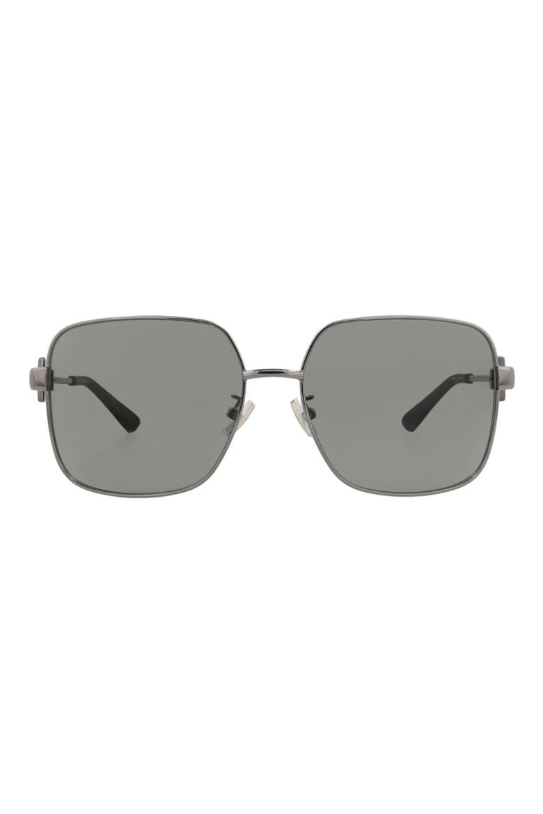 Square Sunglasses, Main, color, RUTHENIUM RUTHENIUM GREY