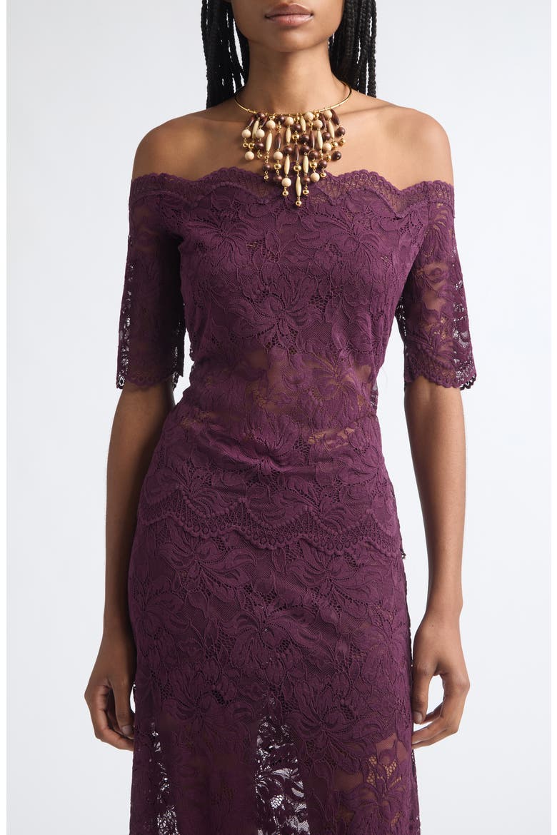 Layered Lace Top, Main, color, MAGENTA PURPLE