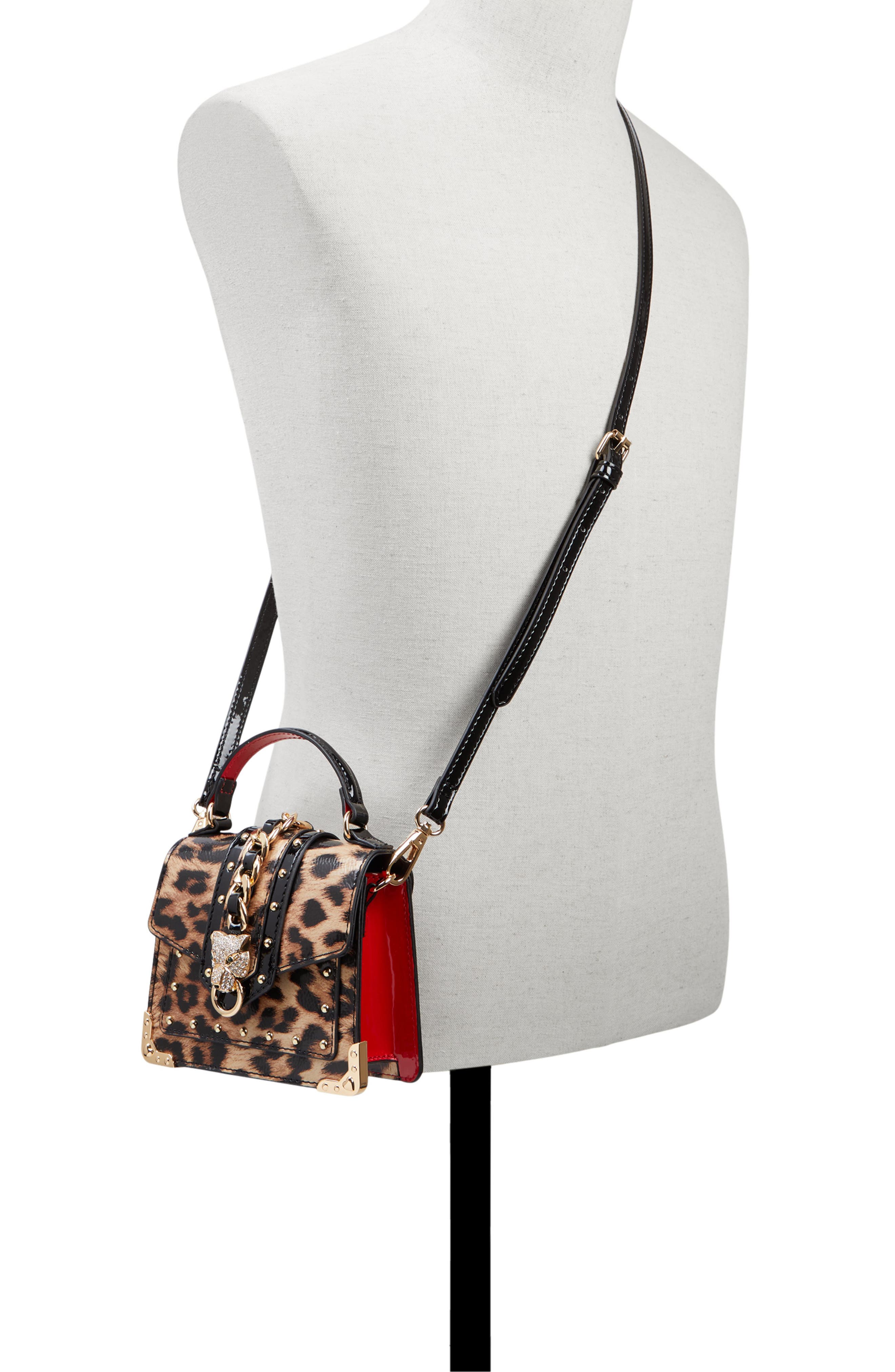 Mini Baro Top Handle Crossbody Bag, Alternate, color, BROWN MULTI