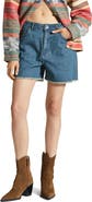 Brixton Lomas Frayed Denim Shorts