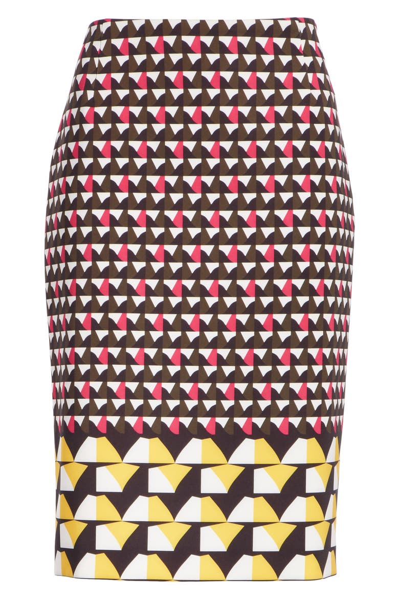 Vareika Anthracite Mélange Pencil Skirt, Alternate, color, MATCHED GRAPHICS