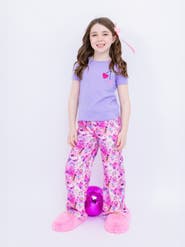 Preppy Goose Plush Doodle loungewear pant