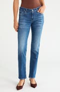 AG Sandra Low Rise Straight Leg Jeans