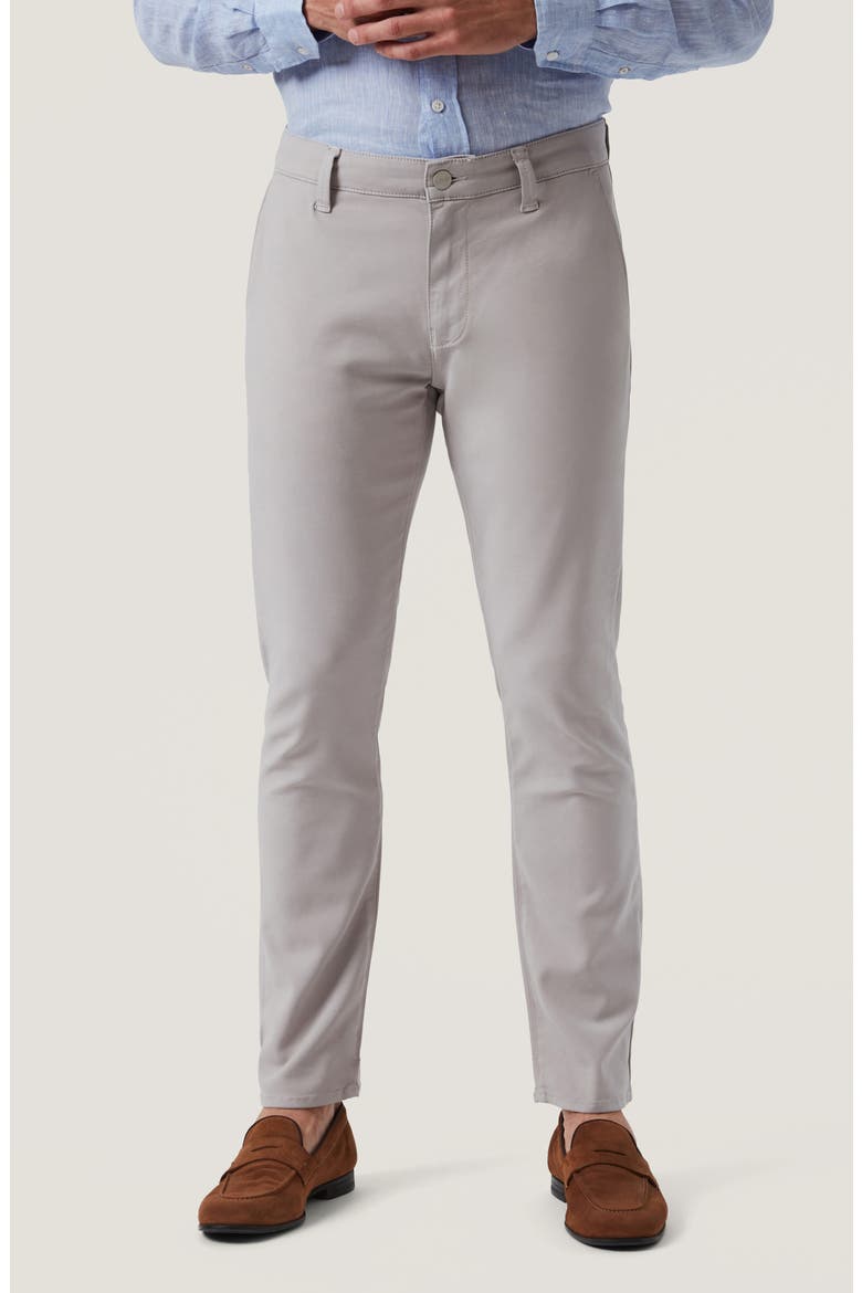 Verona Slim Straight Leg Chinos, Main, color, GREY HIGH FLYER