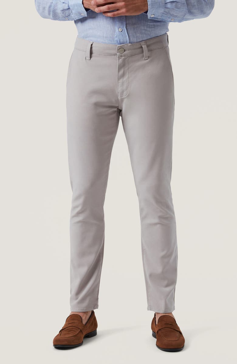 34 Heritage Verona Slim Straight Leg Chinos, Main, color, Grey High Flyer