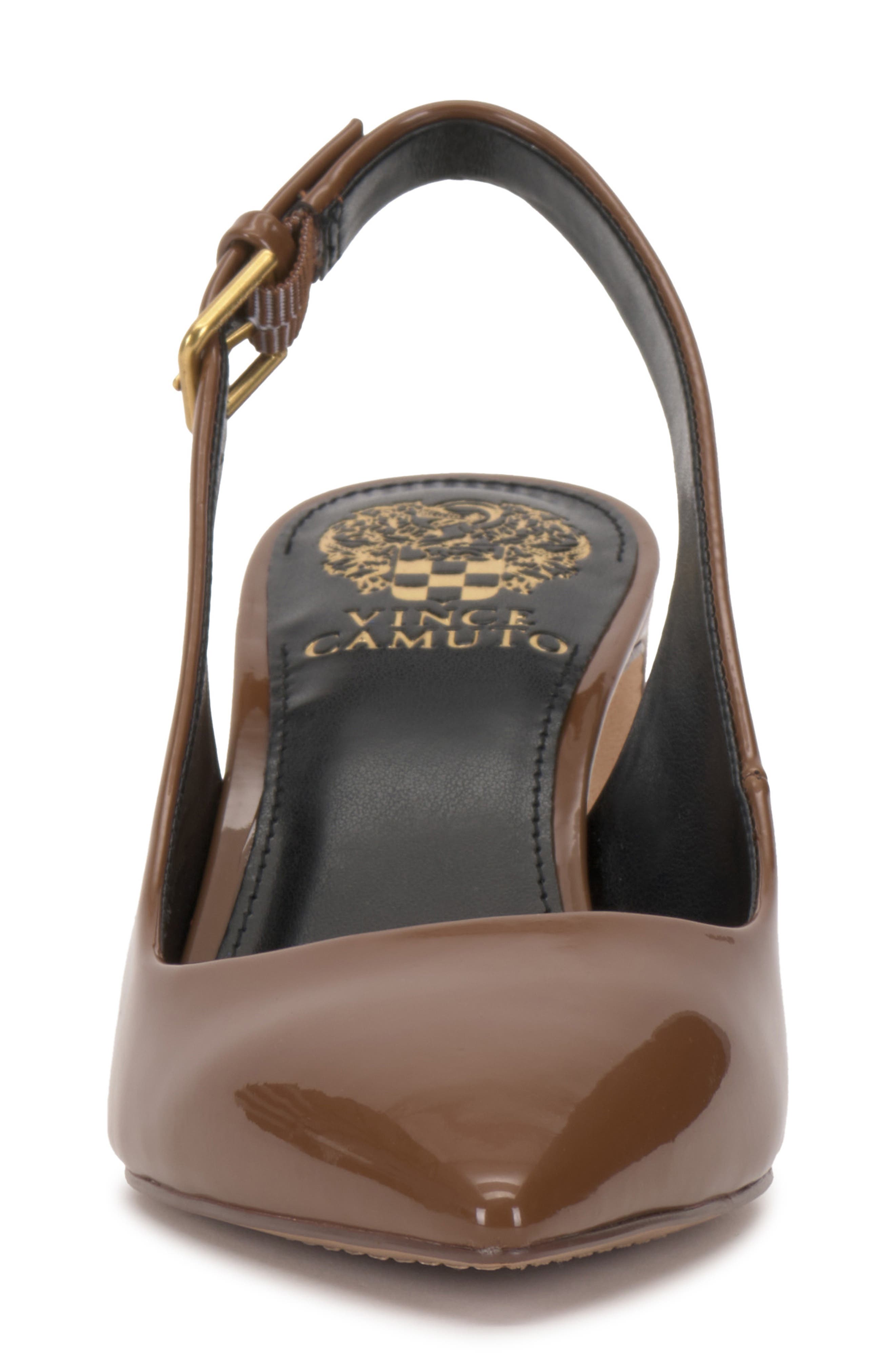 Hamden Pointed Toe Slingback Pump, Alternate, color, BURNT SUGAR