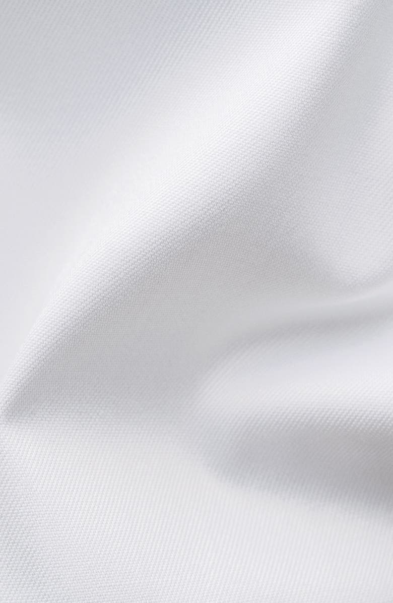 Eton Slim Fit White Bibbed Cotton Tuxedo Shirt, Alternate, color, White