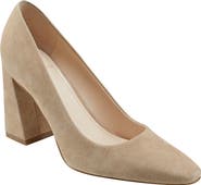 Marc Fisher LTD Yalina Pointed Toe Block Heel Pump