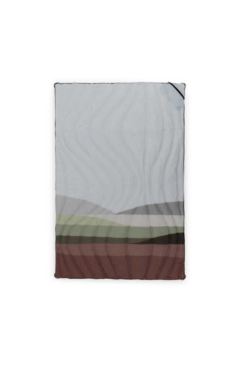 Oniva Aura Outdoor Puffer Blanket, Main, color, Afternoon Fields