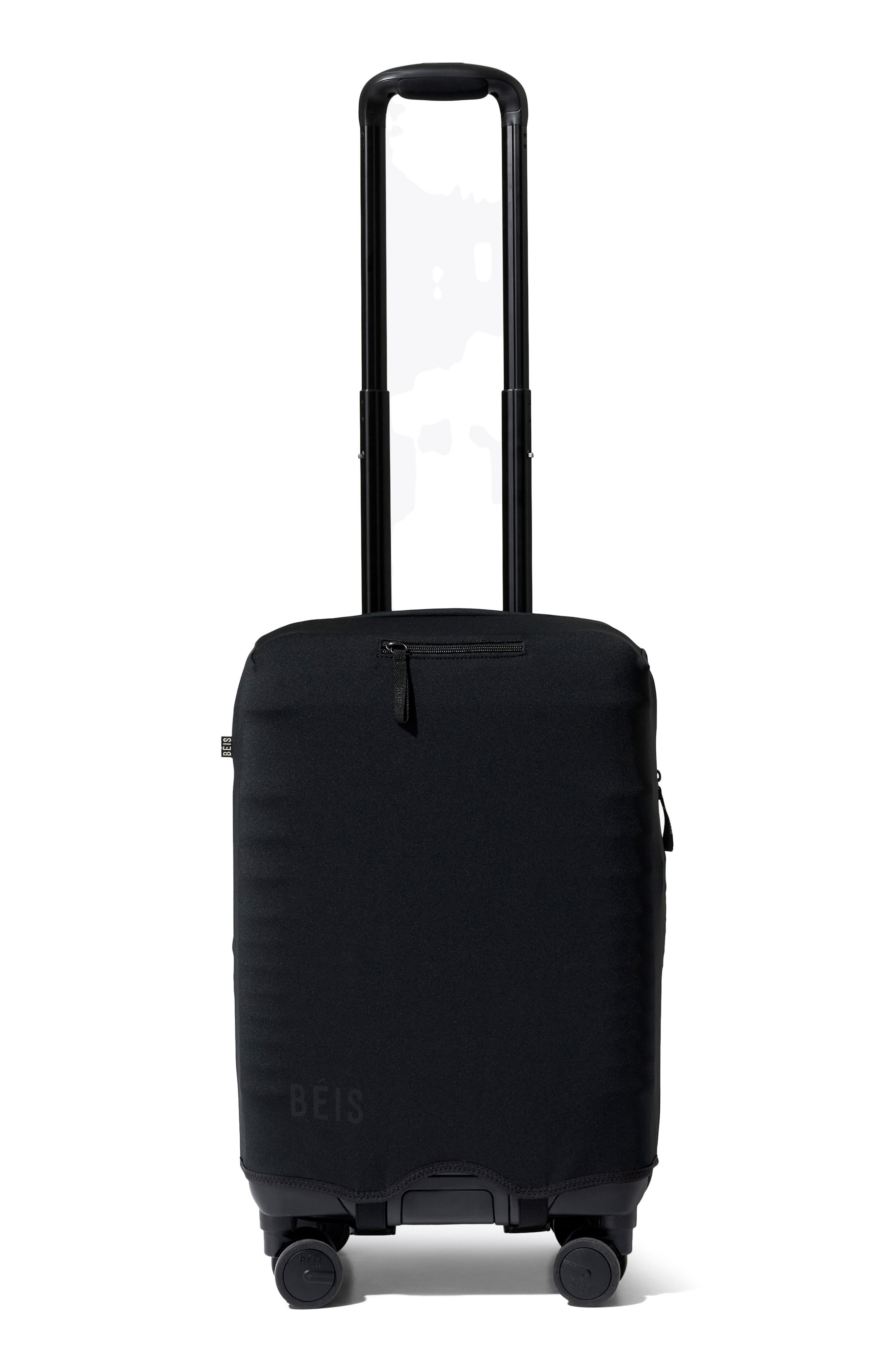 Béis The Hybrid Carry-On Roller, Main, color, Black