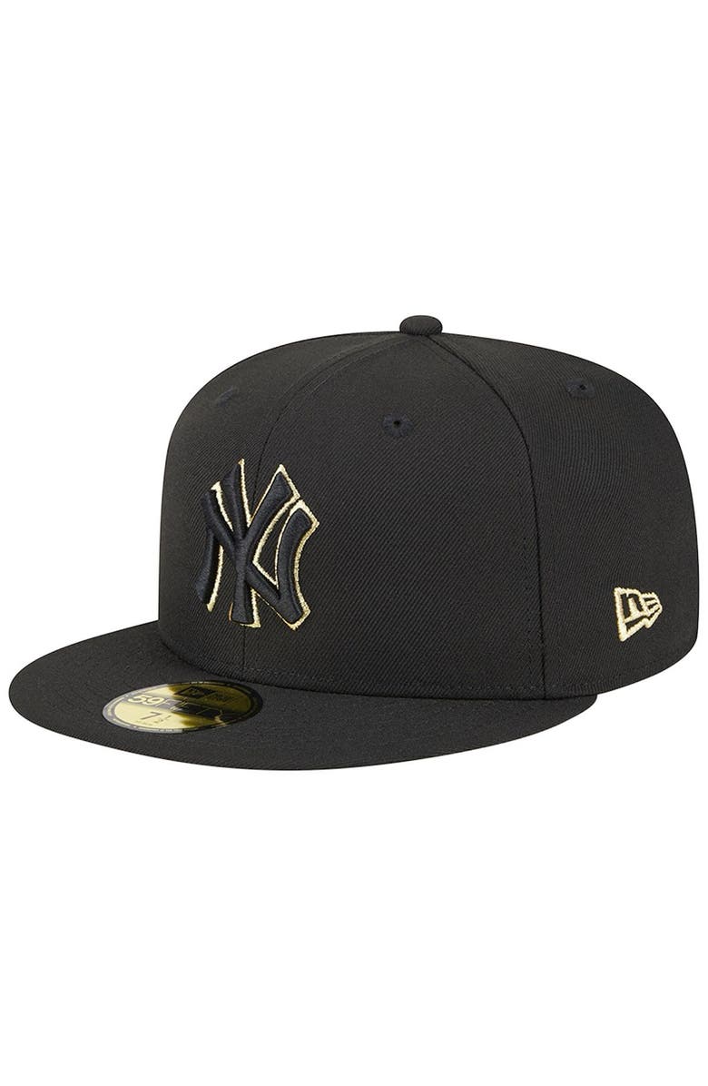 New Era Men's New Era Black New York Yankees 2023 59FIFTY Day Fitted Hat, Alternate, color,
