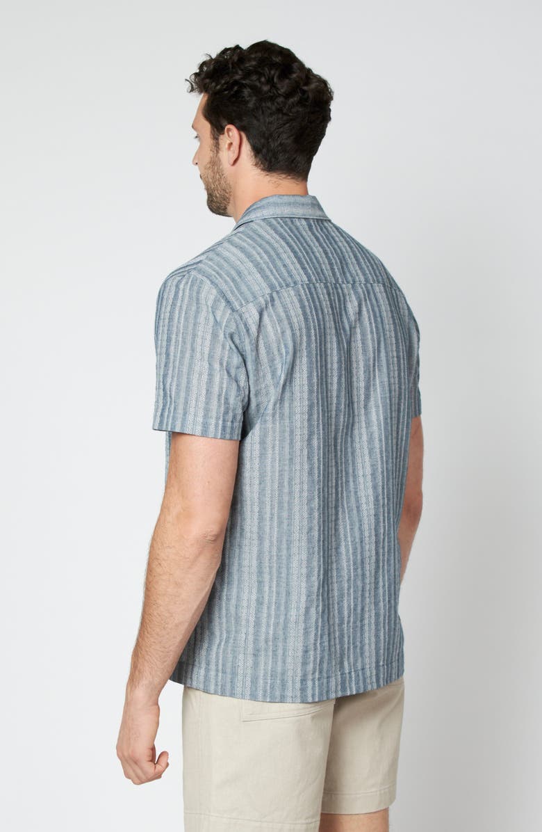 LEISURE LAB Oaxaca Shirt, Alternate, color, Moonstone
