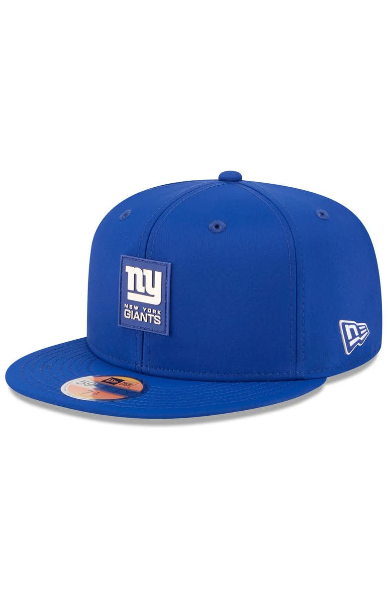 New Era Men's New Era Royal New York Giants 2025 Sideline 59FIFTY Fitted Hat, Main, color,
