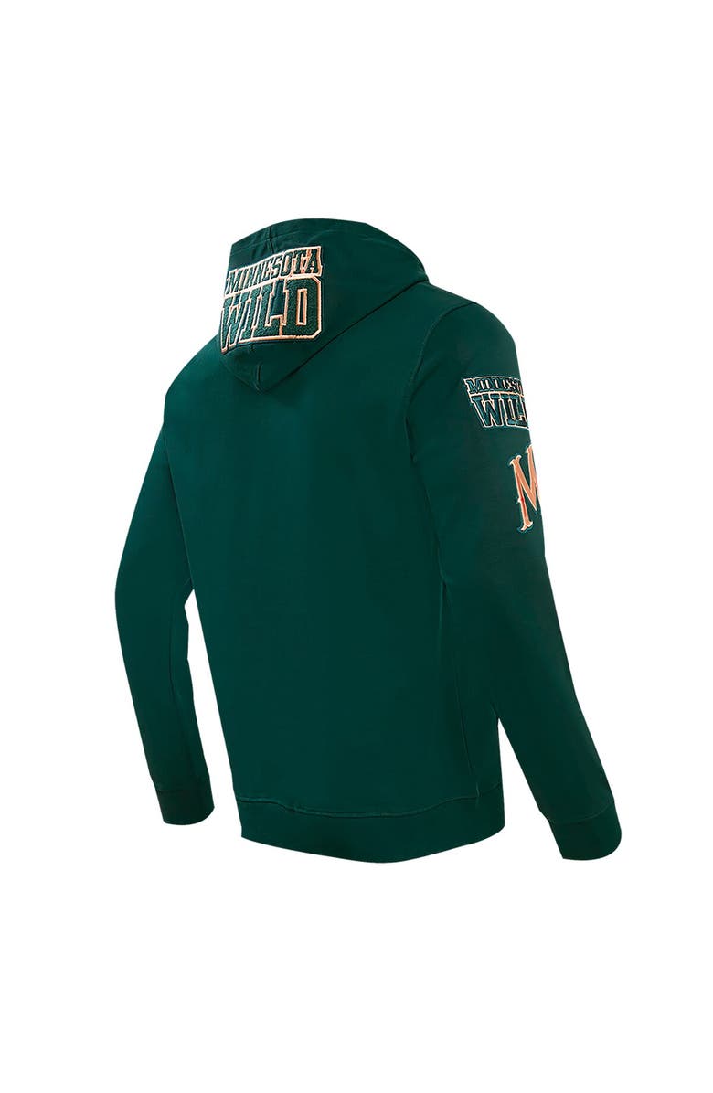 PRO STANDARD Men's Pro Standard Green Minnesota Wild Classic Pullover Hoodie, Alternate, color, 