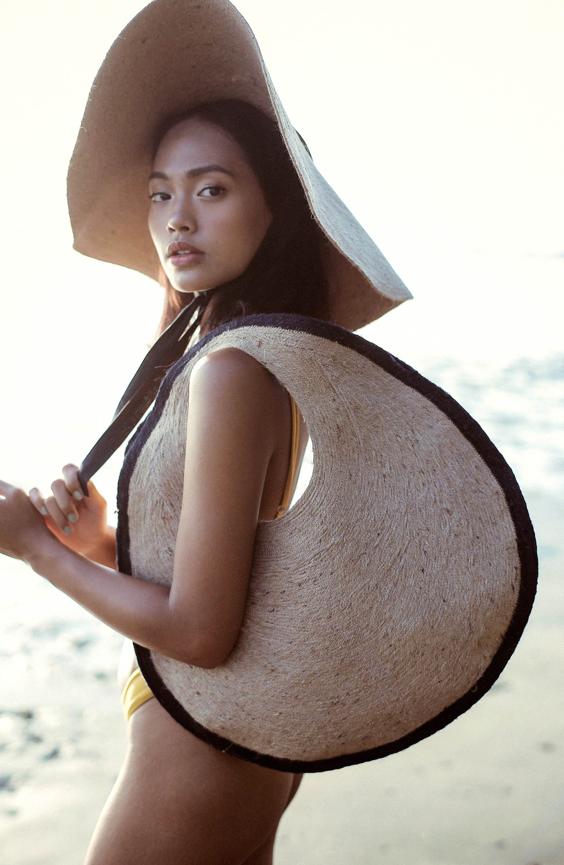 BRUNNA.CO The Solo Jute Bag, Alternate, color, Beige