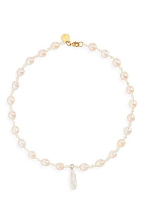 Simone Rocha Baroque Pearl Necklace
