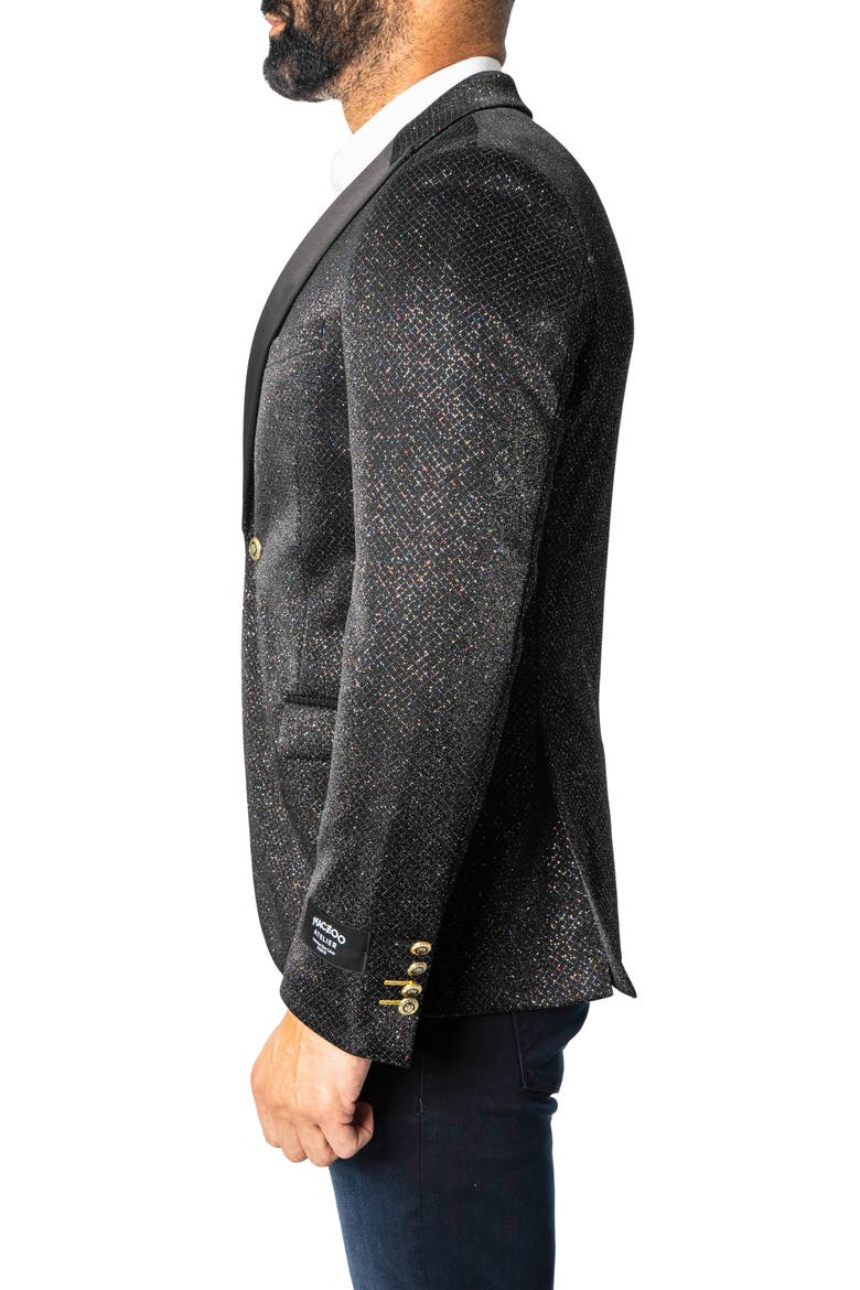 Peak Toniz Black Sport Coat, Alternate, color, BLACK