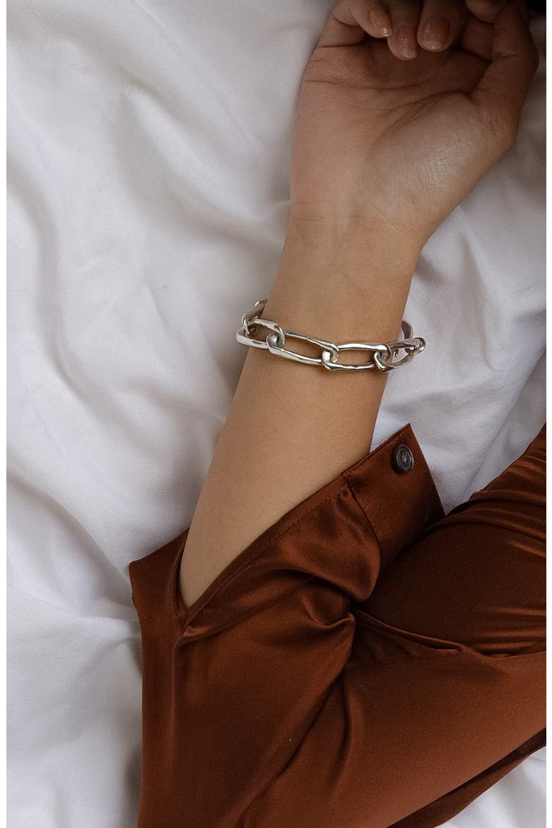 Classic Chain Bracelet, Alternate, color, SILVER