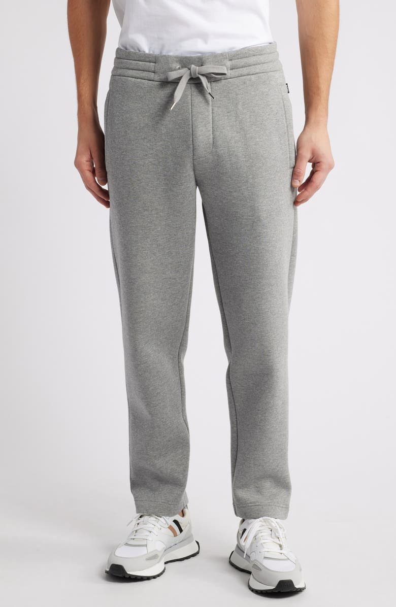 BOSS Levette Cotton Blend Sweatpants, Main, color, Silver