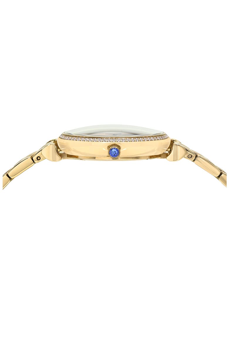 Emma Sunray Dial Bracelet Watch, Alternate, color, GOLD/ GOLD
