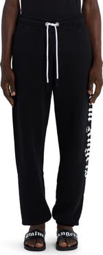 Palm Angels Side Logo Cotton Joggers