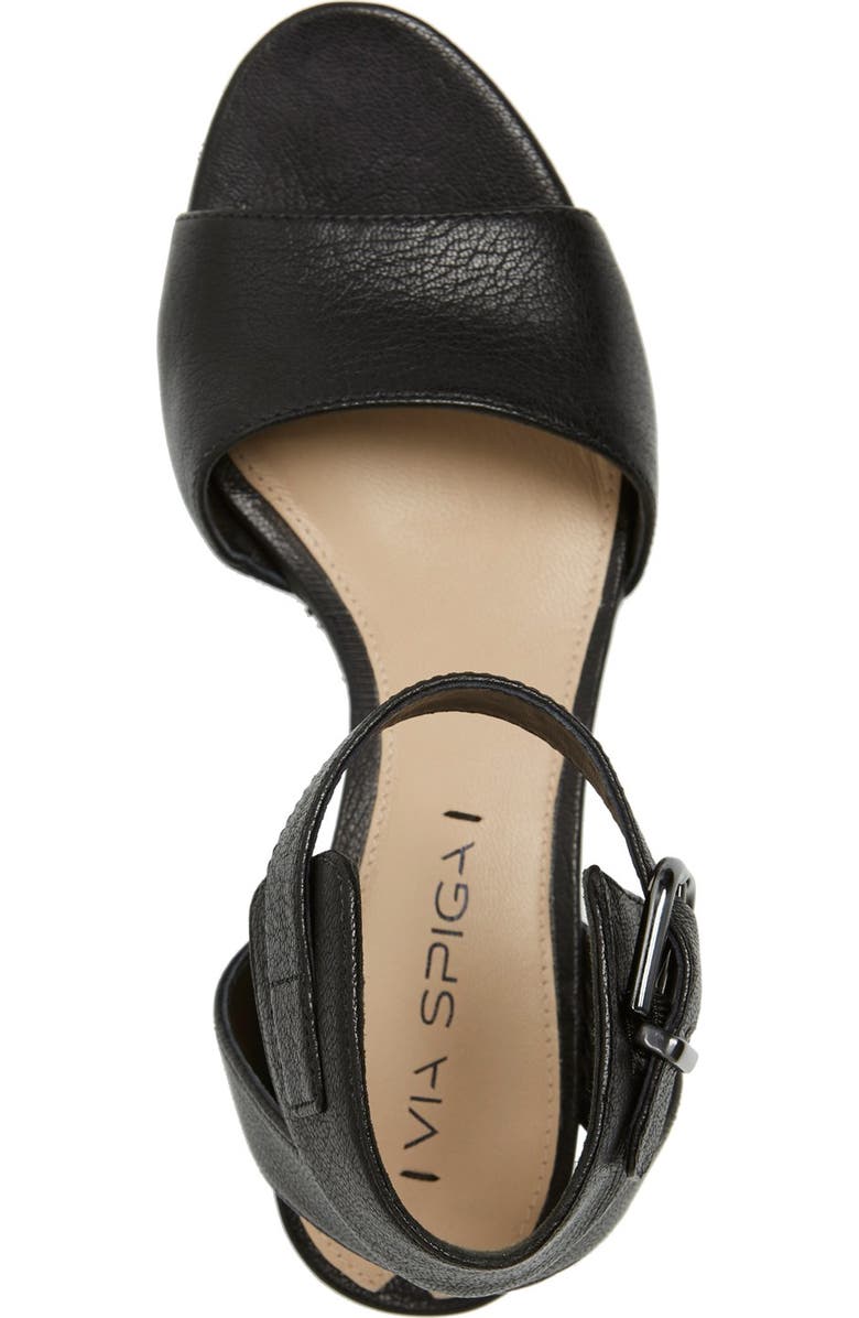 Via Spiga 'Tahara' Block Heel Sandal, Alternate, color,