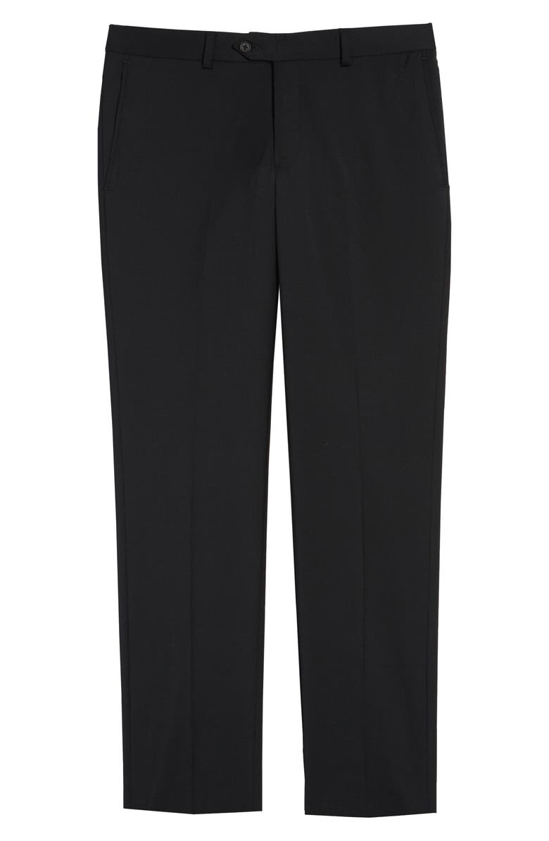 Nordstrom Men's Shop Slim Fit Stretch Wool Trousers, Alternate, color,