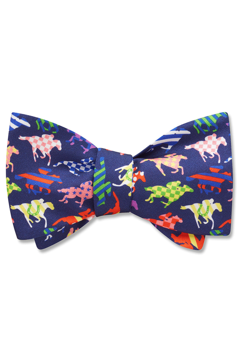 Racing Form Bow Tie, Main, color, Standard Pre-Tied