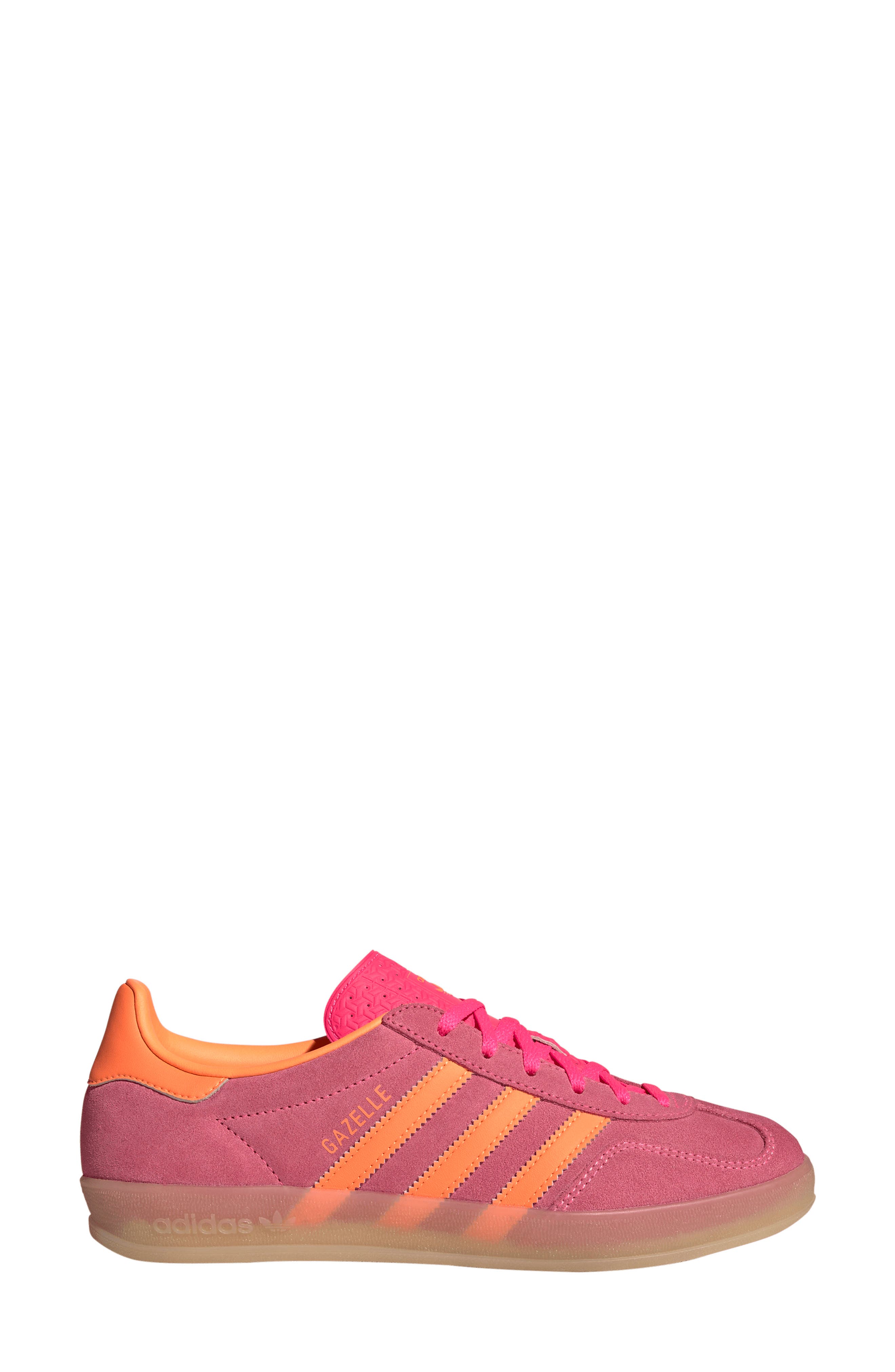 Gazelle Indoor Sneaker, Alternate, color, LUCID PINK