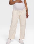 MOTHERHOOD MATERNITY Under the Belly Dart Barrel Leg Jean