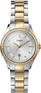 Timex® Trend Crystal Bezel Bracelet Watch, 30mm