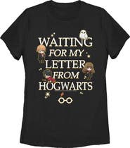 HARRY POTTER Women's Letter From Hogwarts Short Sleeve Graphic T-Shirt