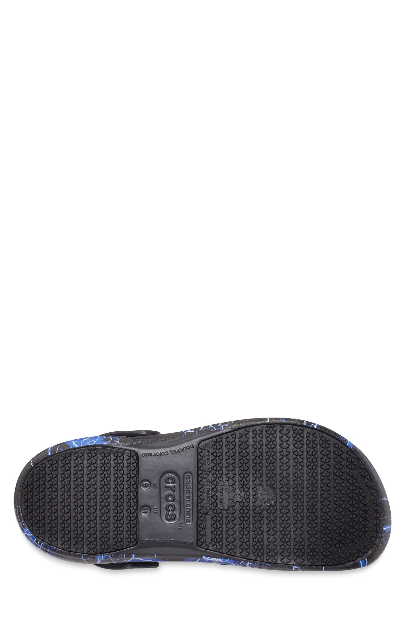 CROCS Bistro Graphic Clog, Alternate, color, Blk/Lnb