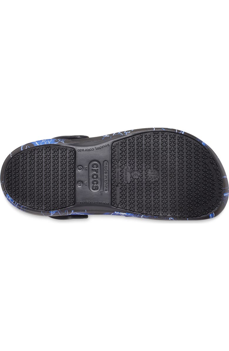 CROCS Bistro Graphic Clog, Alternate, color, Blk/Lnb