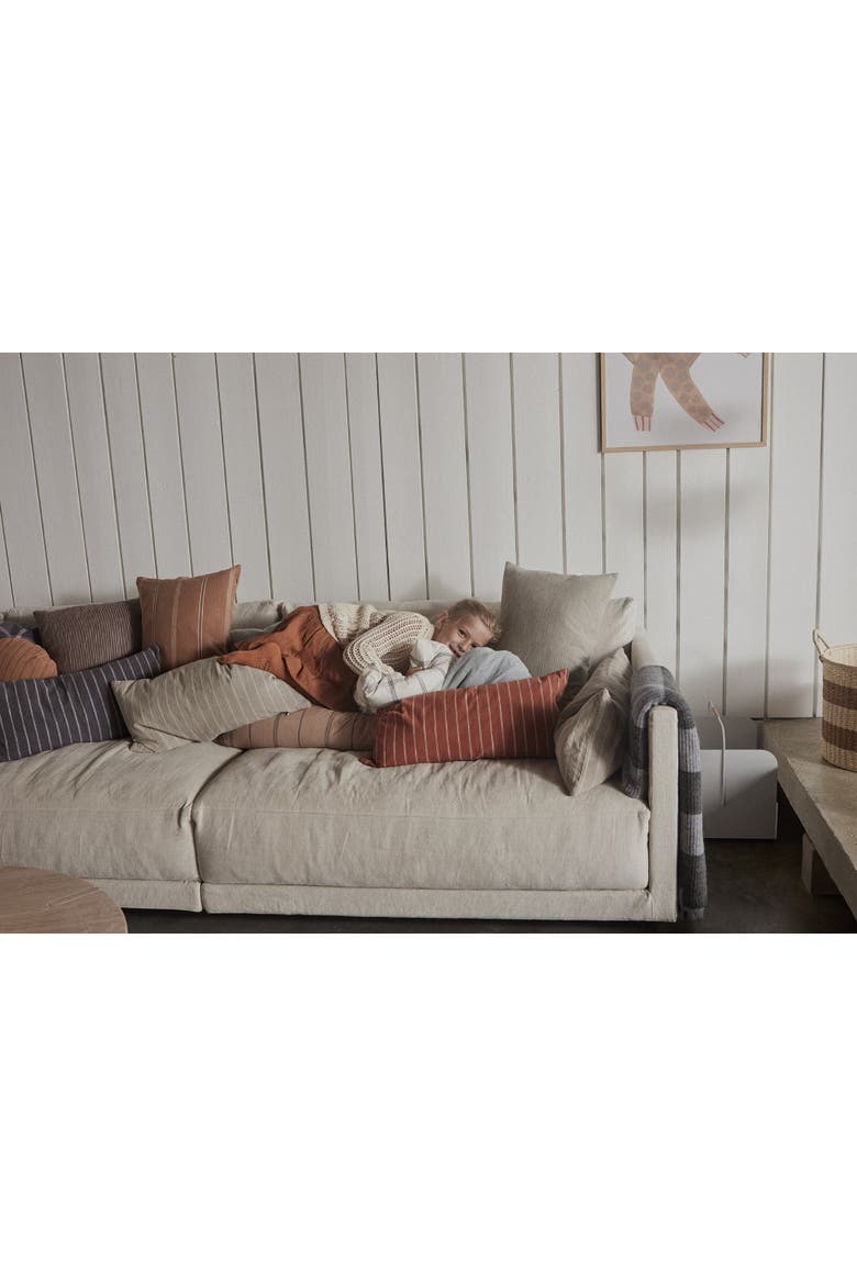 Kyoto Cushion Cover Only, Alternate, color, Clay