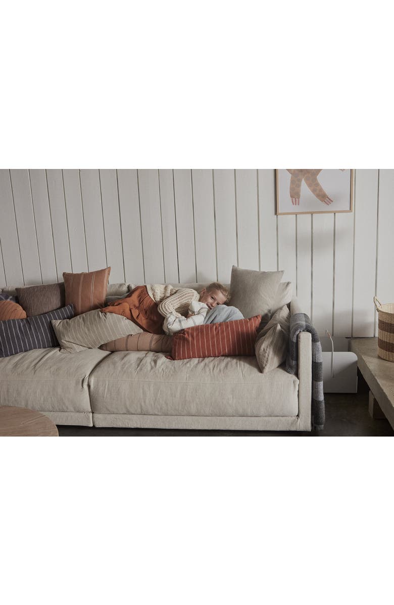 OYOY Kyoto Cushion Cover Only, Alternate, color, Clay