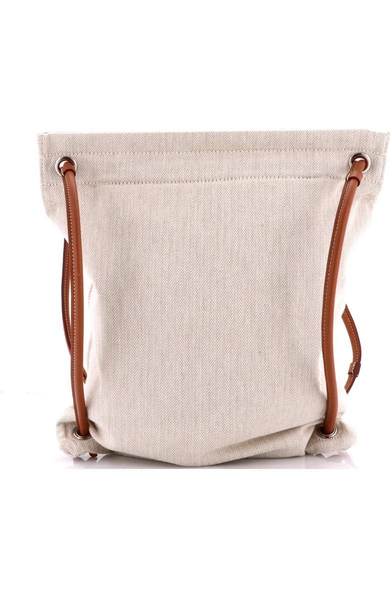 Pre-Owned Hermes Maline Bag Toile, Alternate, color, Ecru