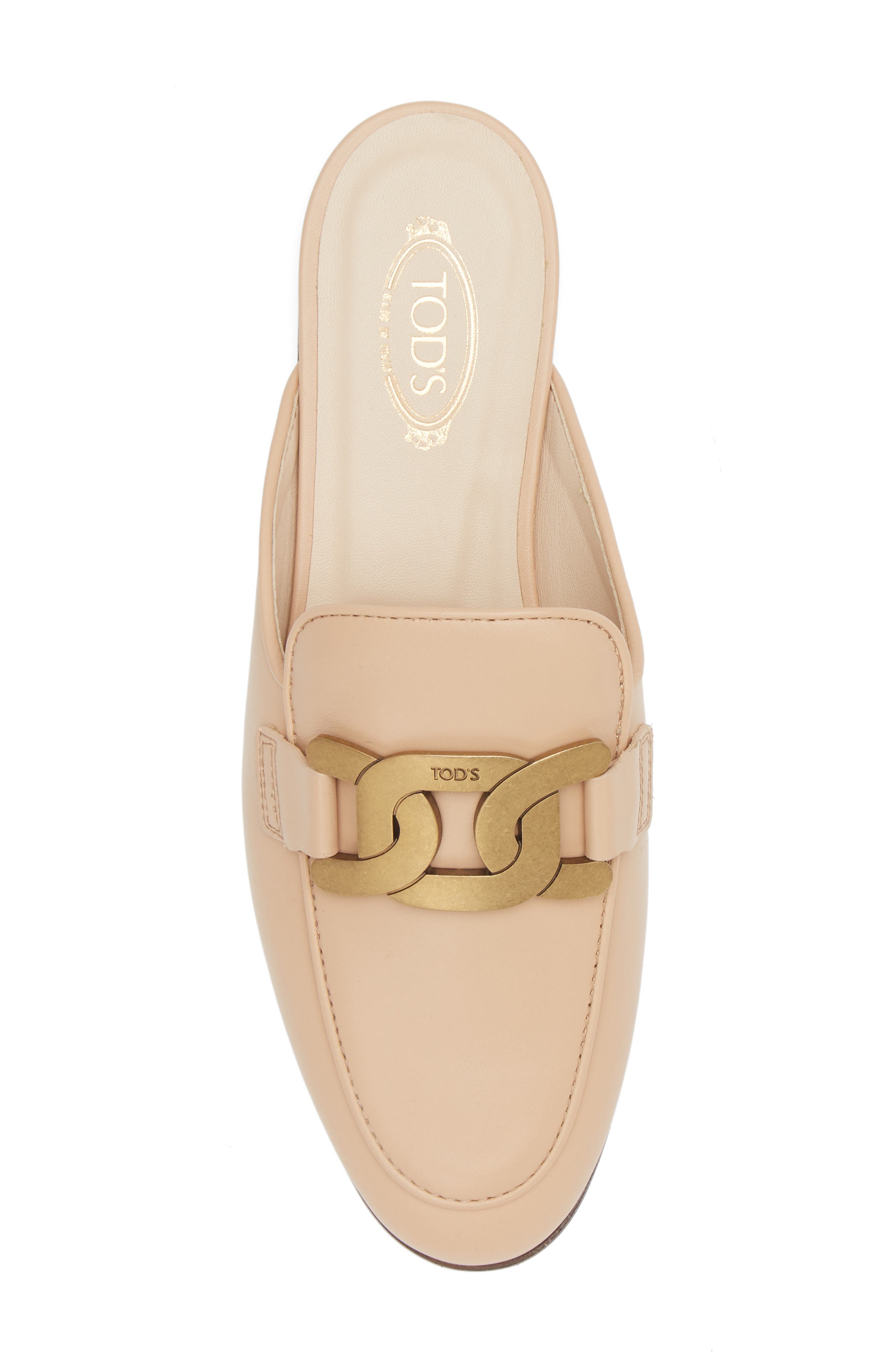 Tod's Kate Chain Loafer Mule, Alternate, color, 