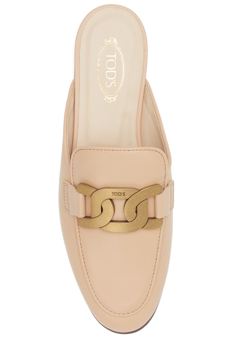 Tod's Kate Chain Loafer Mule, Alternate, color,