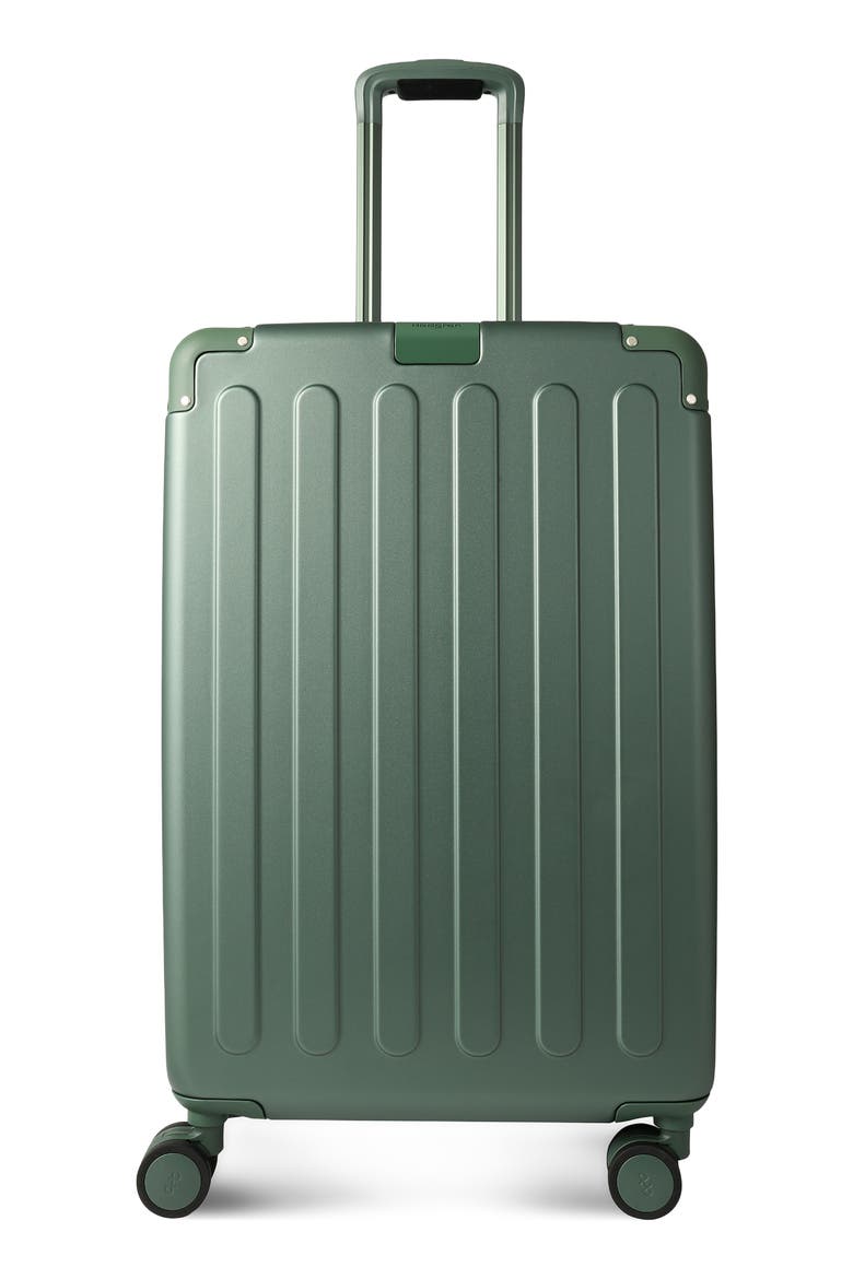 Nostos Matte Medium Spinner Suitcase, Main, color, PINE