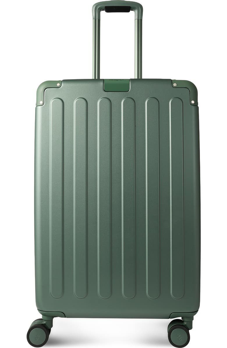 Hedgren Nostos Matte Medium Spinner Suitcase, Main, color, Pine