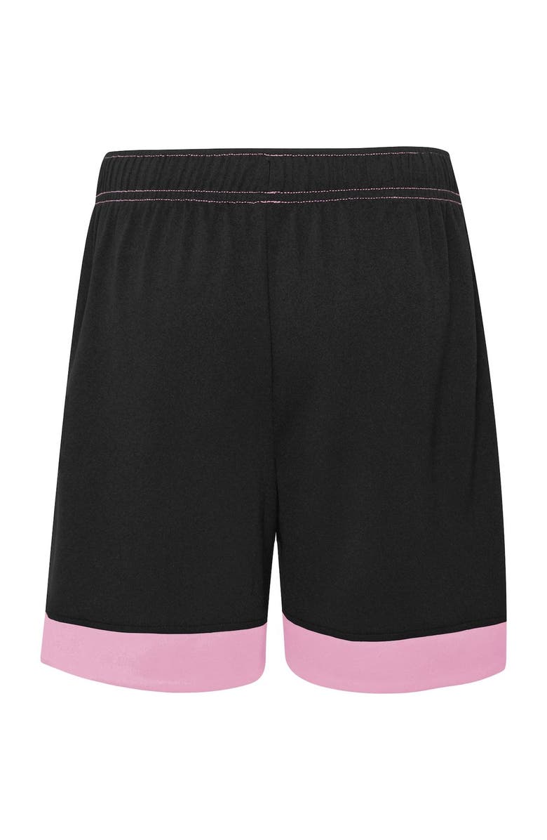 Outerstuff Youth Pink/Black Inter Miami CF Spot Kick Shorts, Alternate, color,