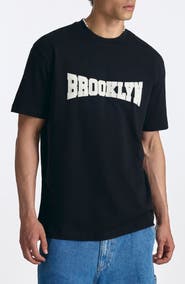 Brooklyn Industries Logo Appliqué T-Shirt