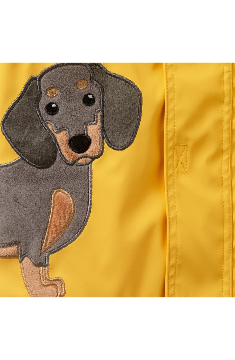 Andy & Evan Hooded Rain Coat, Alternate, color, Yellow