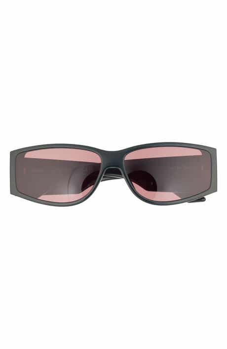 QUAY Not My Fault 41mm Rectangular Sunglasses