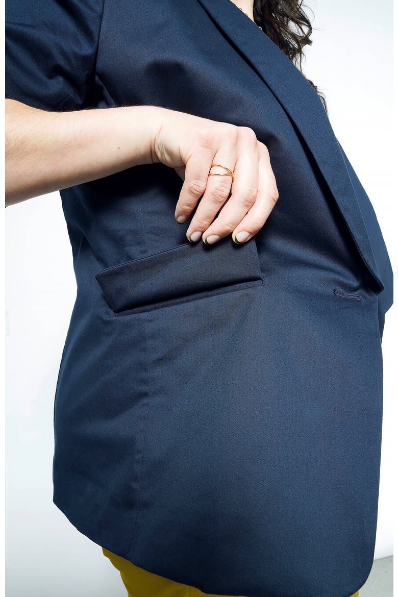 The Essential Tux Blazer, Alternate, color, NAVY